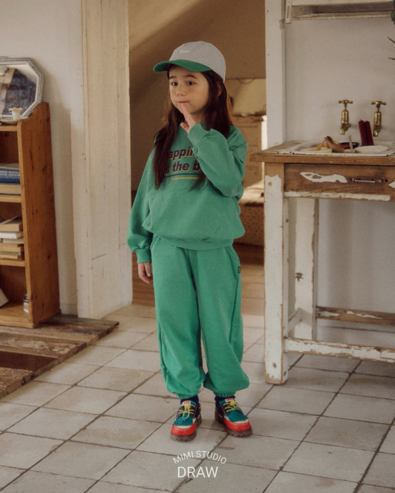 Bymimi - Korean Children Fashion - #prettylittlegirls - Pigment Jogger Pants - 3