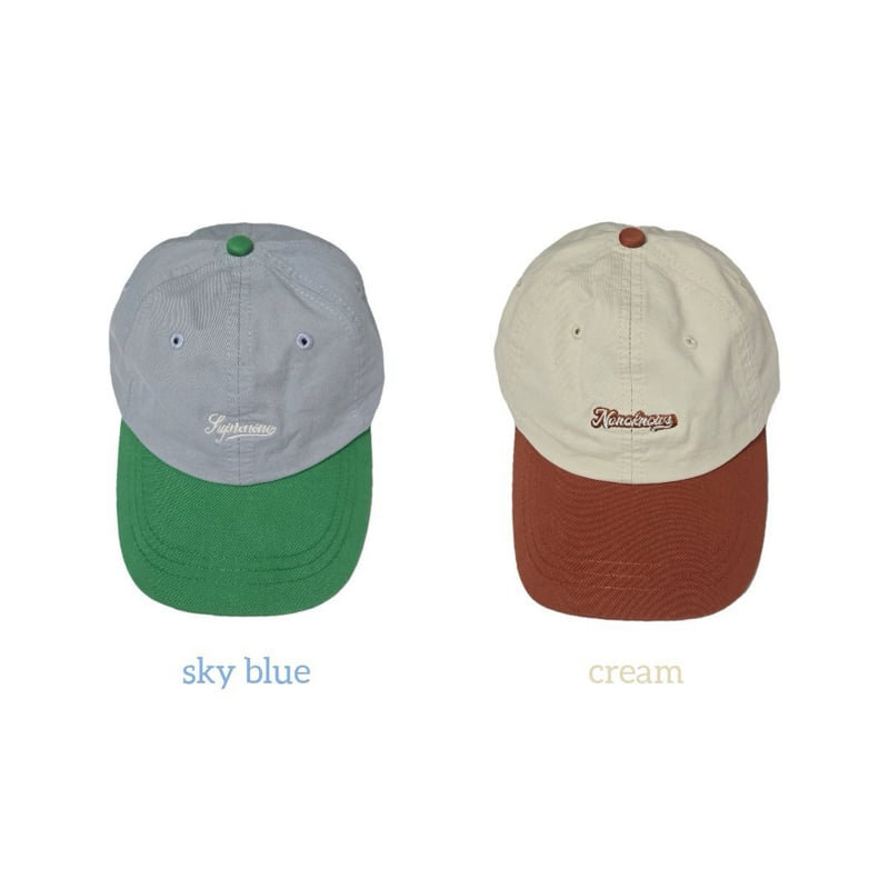 Bymimi - Korean Children Fashion - #prettylittlegirls - Two-Tone Cap