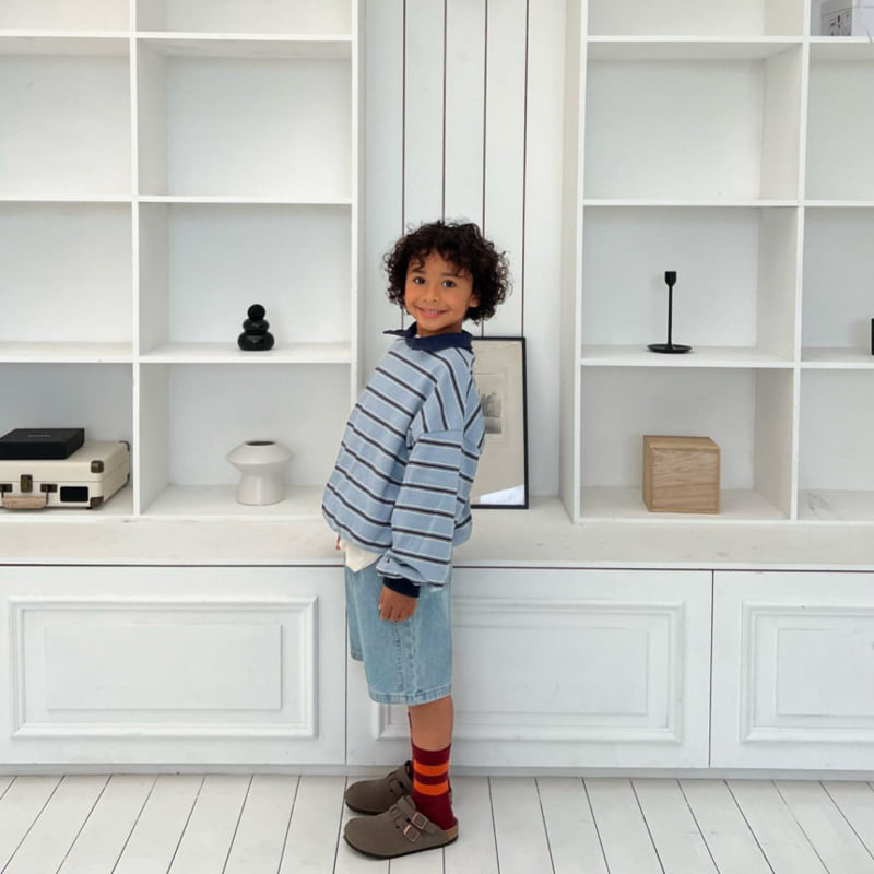 Cantucci Studio - Korean Children Fashion - #Kfashion4kids - Gary Collar Sweatshirt - 12
