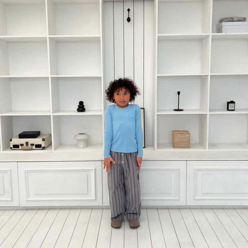 Cantucci Studio - Korean Children Fashion - #childofig - Judy Ribbed Long Tee - 9