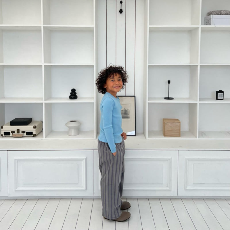 Cantucci Studio - Korean Children Fashion - #childrensboutique - Judy Ribbed Long Tee - 11