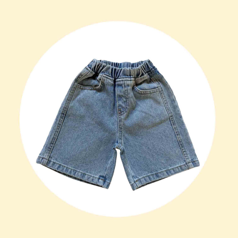 Cantucci Studio - Korean Children Fashion - #childrensboutique - Earth Denim Shorts - 2