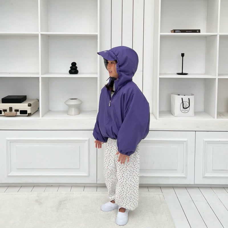 Cantucci Studio - Korean Children Fashion - #designkidswear - Hooded Brim Jumper - 8
