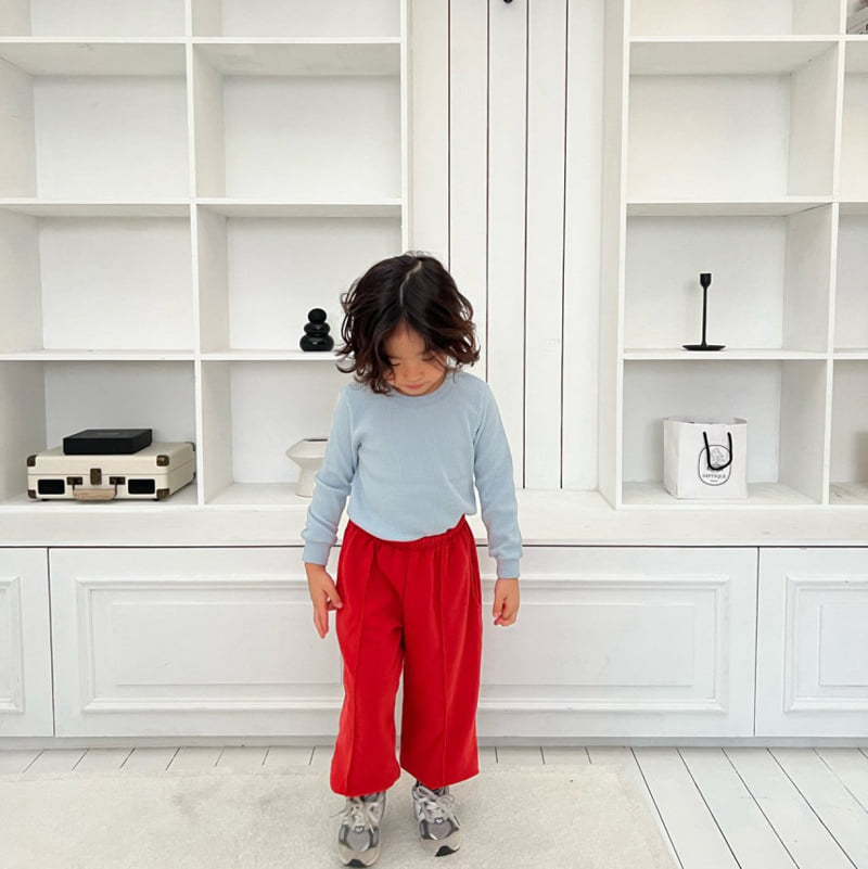 Cantucci Studio - Korean Children Fashion - #designkidswear - Breeze Waffle Tee - 11