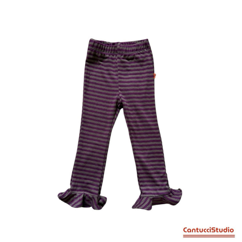 Cantucci Studio - Korean Children Fashion - #designkidswear - Neptune Frill Leggings - 3