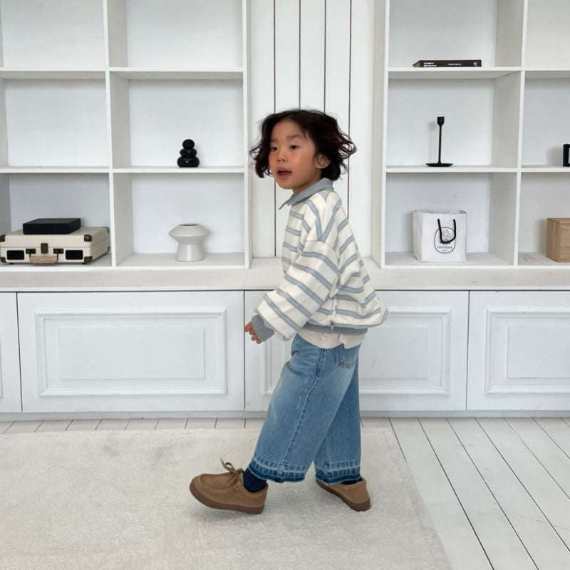 Cantucci Studio - Korean Children Fashion - #discoveringself - Gary Collar Sweatshirt - 7