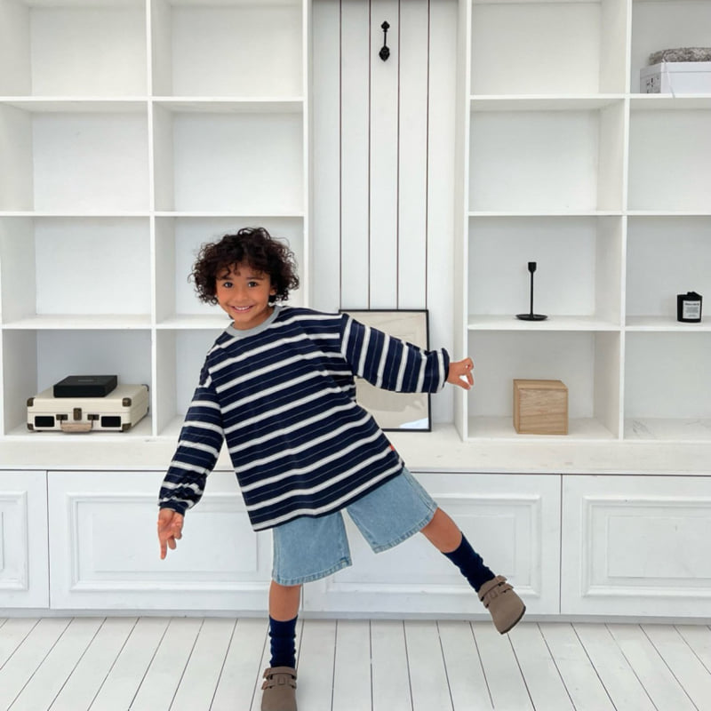 Cantucci Studio - Korean Children Fashion - #discoveringself - Poki Stripe Tee - 11
