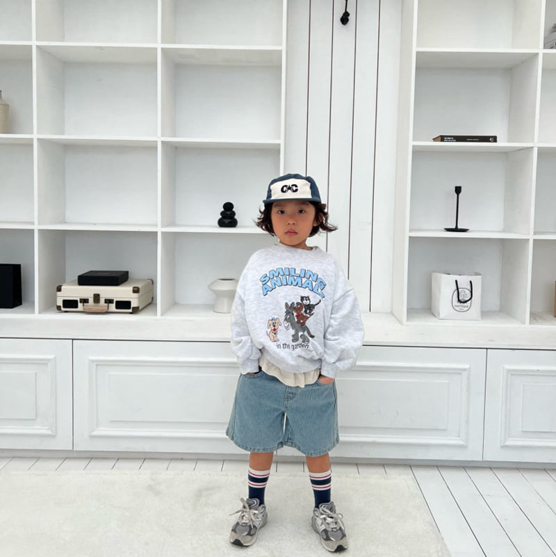 Cantucci Studio - Korean Children Fashion - #fashionkids - Earth Denim Shorts - 5