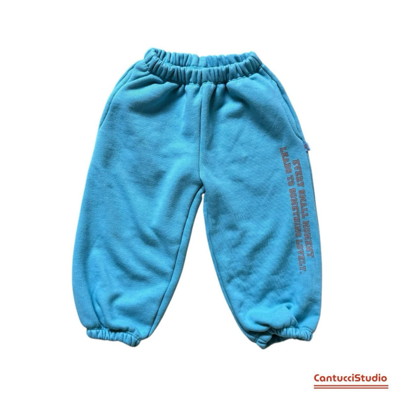 Cantucci Studio - Korean Children Fashion - #fashionkids - Lettering Pants - 3