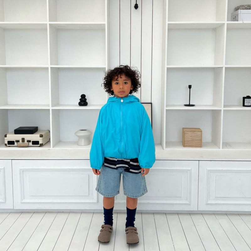 Cantucci Studio - Korean Children Fashion - #kidsshorts - Hooded Brim Jumper - 11
