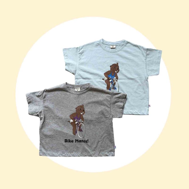 Cantucci Studio - Korean Children Fashion - #kidsshorts - Capybara Tee - 2