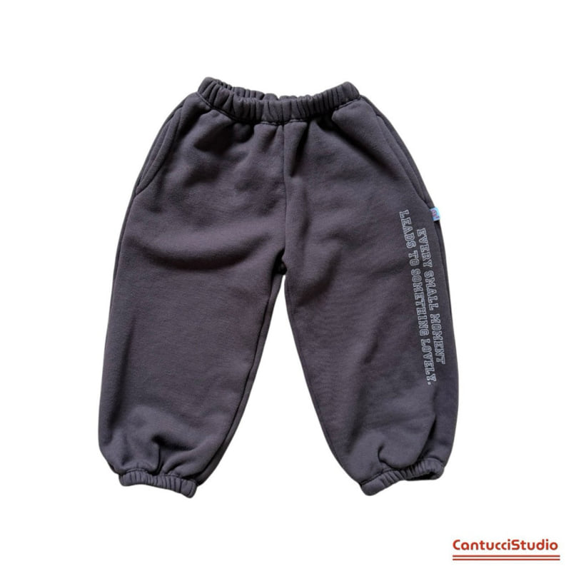 Cantucci Studio - Korean Children Fashion - #fashionkids - Lettering Pants - 4