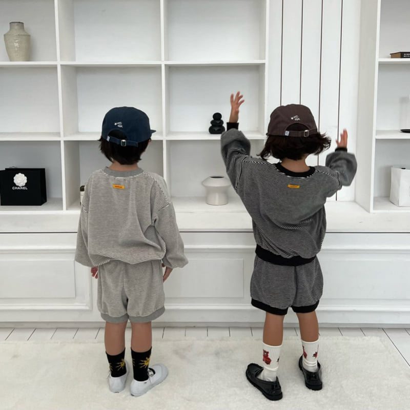 Cantucci Studio - Korean Children Fashion - #kidsstore - Black White Set-up - 8