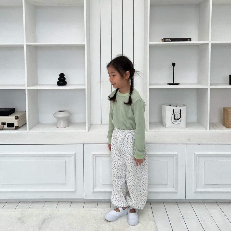 Cantucci Studio - Korean Children Fashion - #kidsstore - Mori Waffle Pants - 6