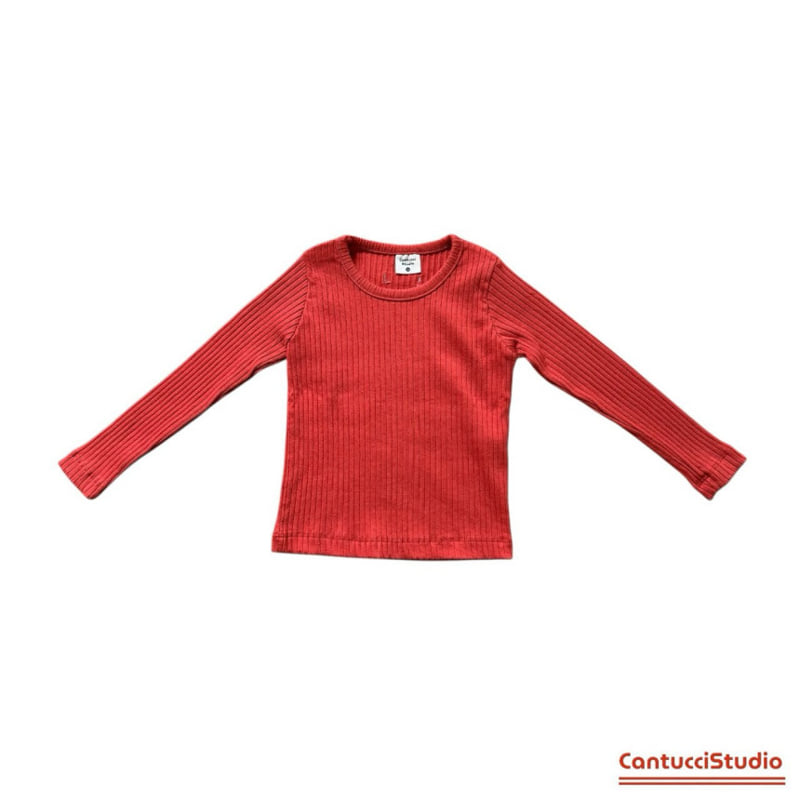 Cantucci Studio - Korean Children Fashion - #kidzfashiontrend - Judy Ribbed Long Tee - 3