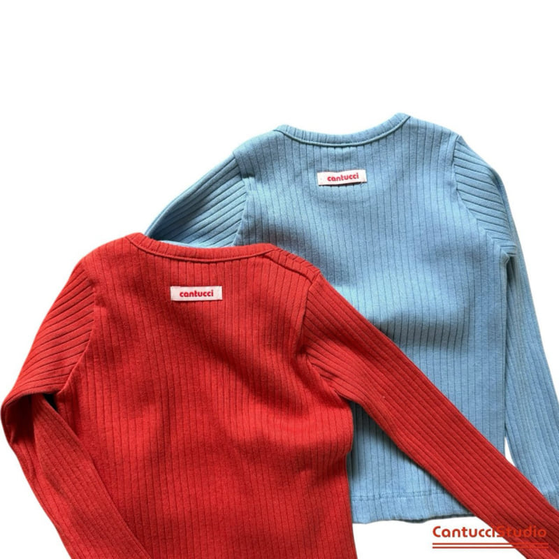 Cantucci Studio - Korean Children Fashion - #littlefashionista - Judy Ribbed Long Tee - 5