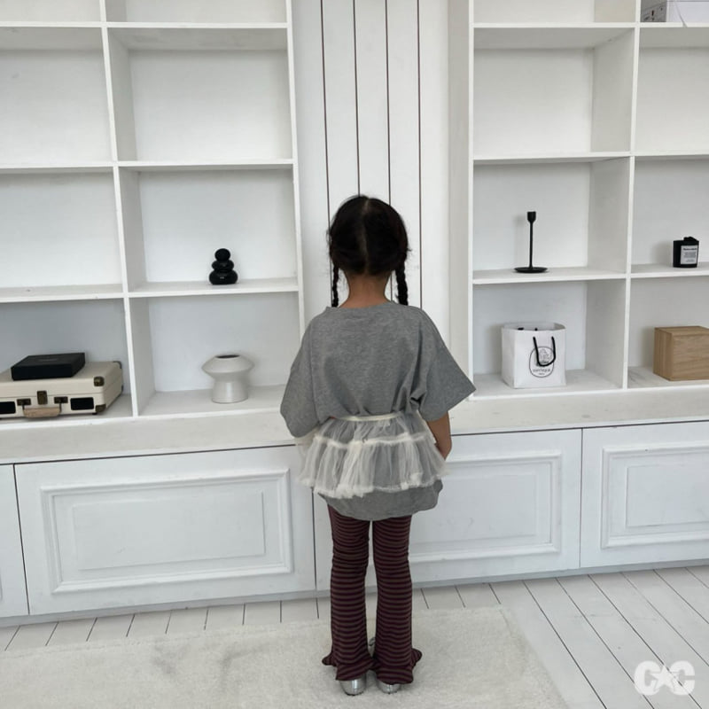 Cantucci Studio - Korean Children Fashion - #littlefashionista - Neptune Frill Leggings - 10
