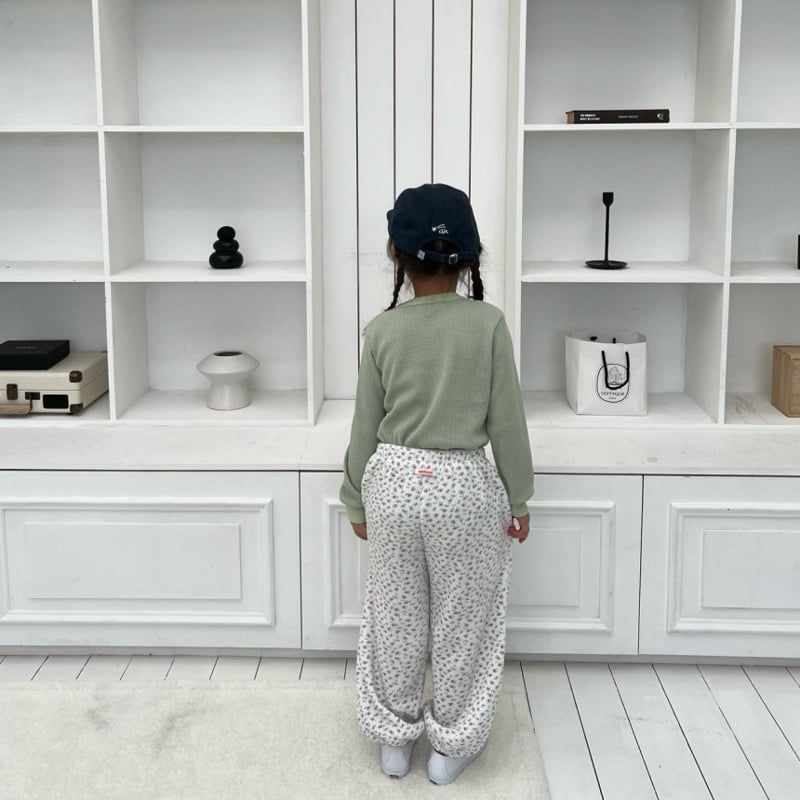 Cantucci Studio - Korean Children Fashion - #littlefashionista - Mori Waffle Pants - 9
