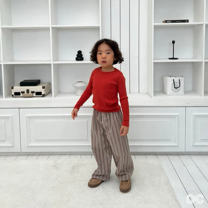 Cantucci Studio - Korean Children Fashion - #magicofchildhood - Judy Ribbed Long Tee - 6