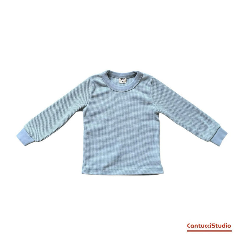 Cantucci Studio - Korean Children Fashion - #magicofchildhood - Breeze Waffle Tee - 5