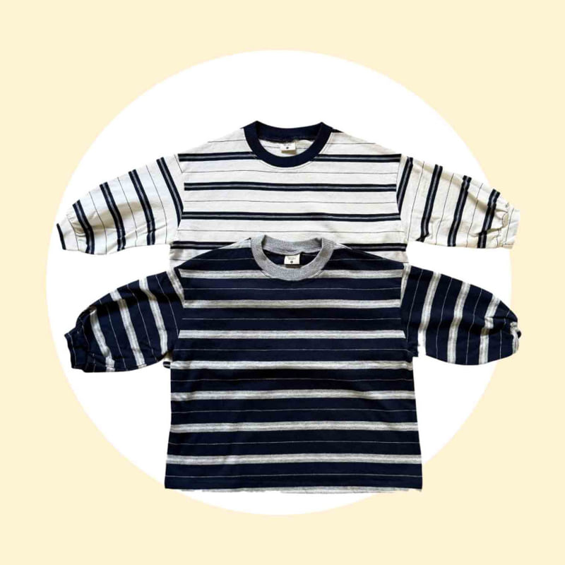 Cantucci Studio - Korean Children Fashion - #magicofchildhood - Poki Stripe Tee - 2