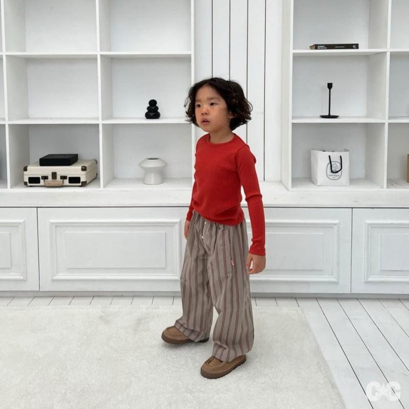 Cantucci Studio - Korean Children Fashion - #minifashionista - Judy Ribbed Long Tee - 7