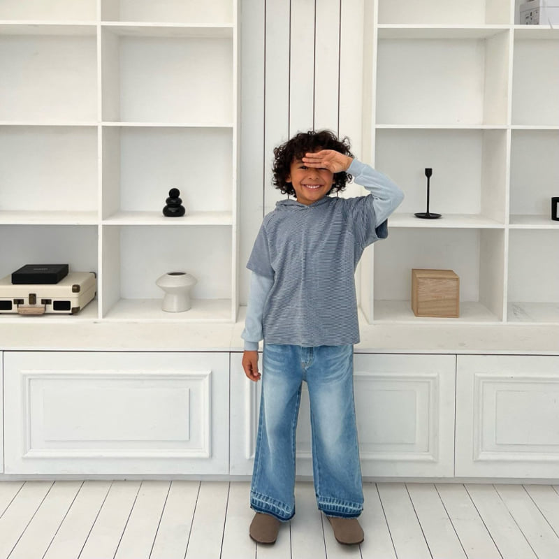 Cantucci Studio - Korean Children Fashion - #minifashionista - Dingo Denim Pants - 11