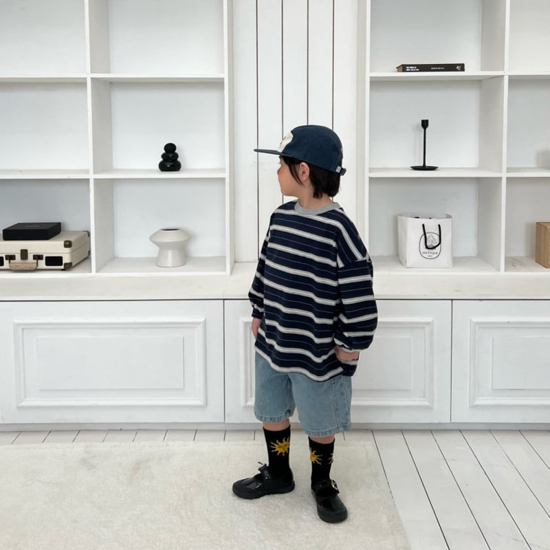 Cantucci Studio - Korean Children Fashion - #stylishchildhood - Poki Stripe Tee - 7