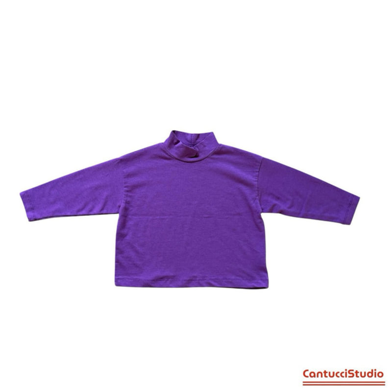 Cantucci Studio - Korean Children Fashion - #toddlerclothing - Nick Mock Neck Tee - 3