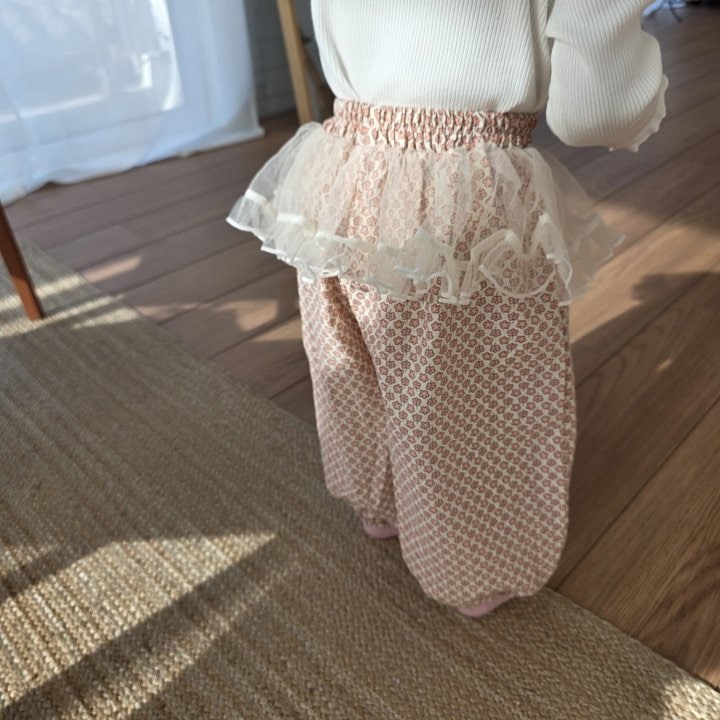 Color - Korean Children Fashion - #kidsshorts - Flower Breeze Pants - 5