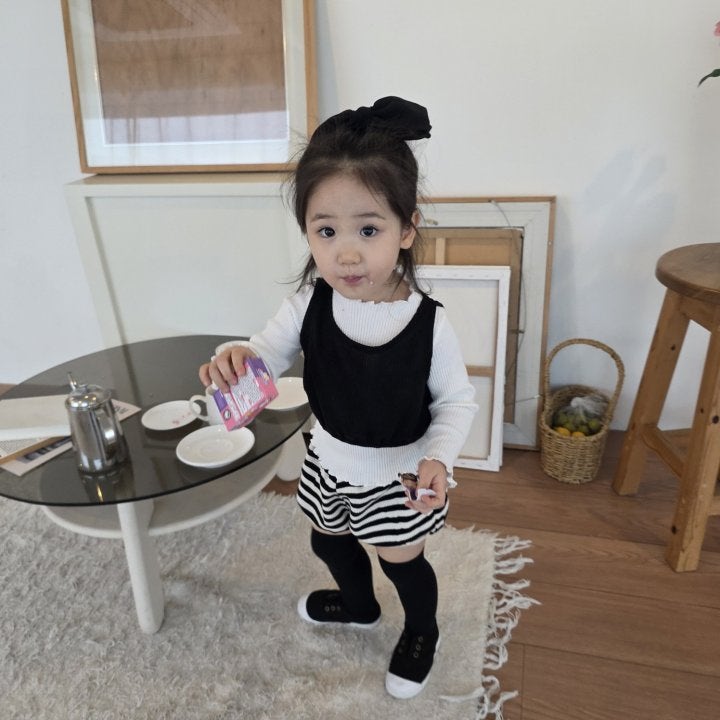 Color - Korean Children Fashion - #kidzfashiontrend - Sweet Vest - 2