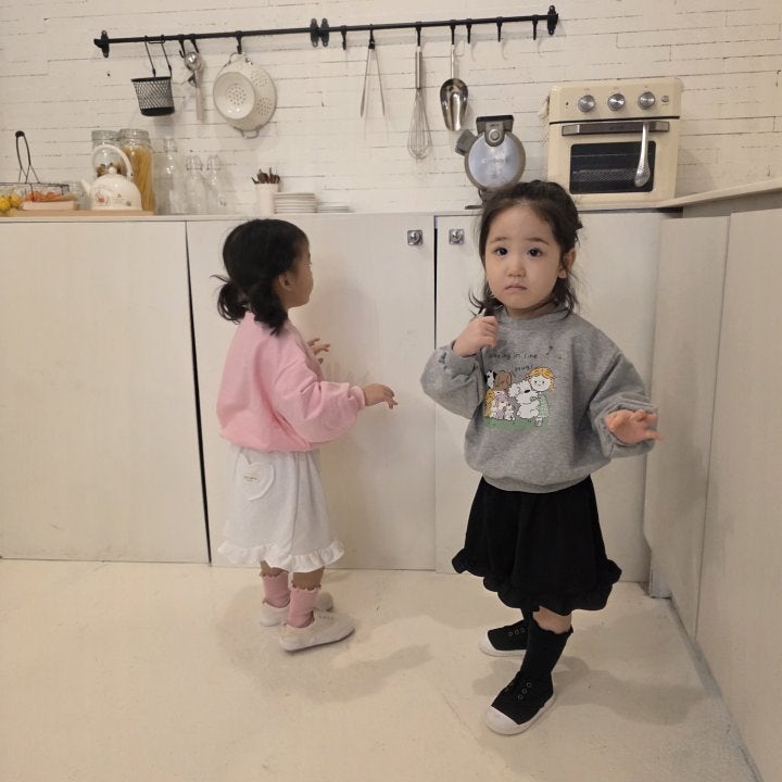 Color - Korean Children Fashion - #magicofchildhood - Family Sweatshirt - 6