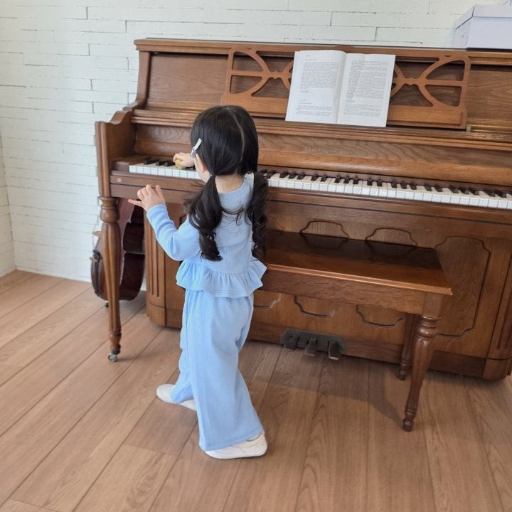Color - Korean Children Fashion - #minifashionista - Milky Peak Set - 2