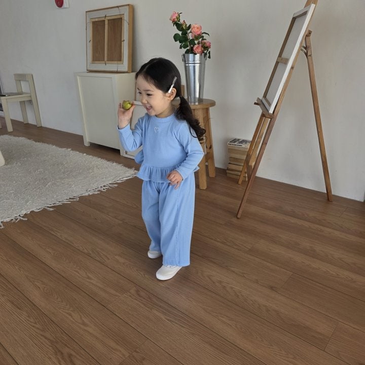 Color - Korean Children Fashion - #prettylittlegirls - Milky Peak Set - 3
