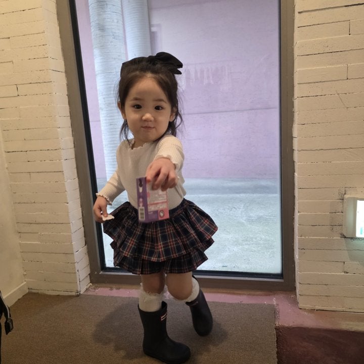 Color - Korean Children Fashion - #prettylittlegirls - Barbie Skirt Pants - 8