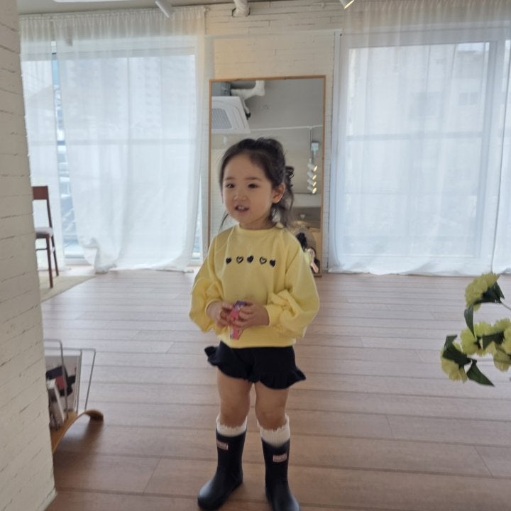 Color - Korean Children Fashion - #toddlerclothing - Lemon Sweatshirt - 8