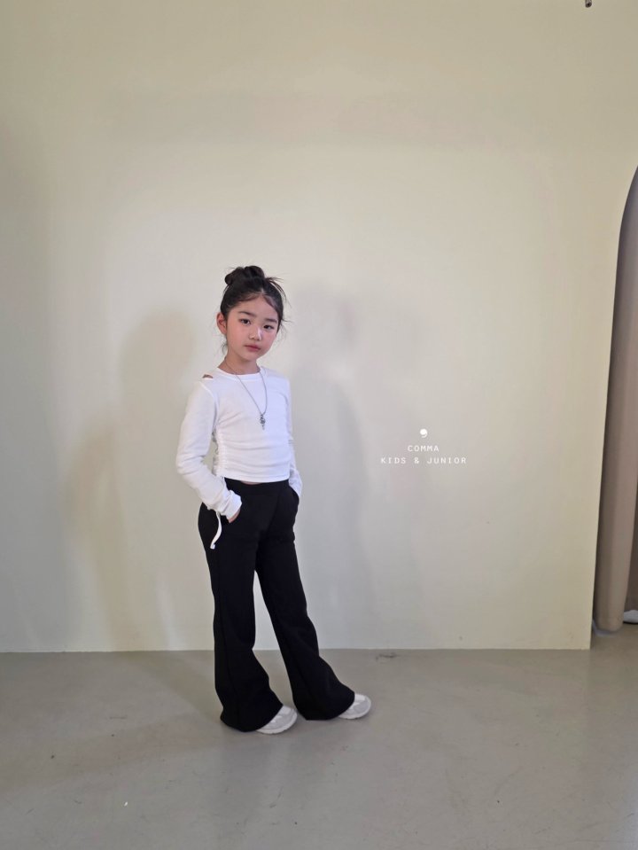 Comma - Korean Children Fashion - #Kfashion4kids - Wide Bootcut Pants - 5