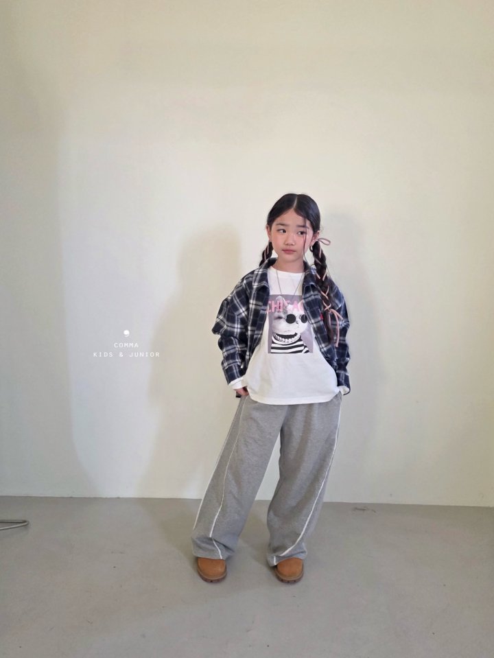 Comma - Korean Children Fashion - #childofig - Chicago Cat Tee - 5