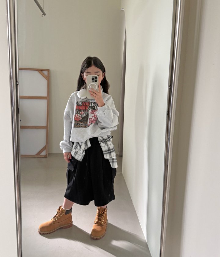 Comma - Korean Children Fashion - #childofig - Wide Bermuda Pants - 12