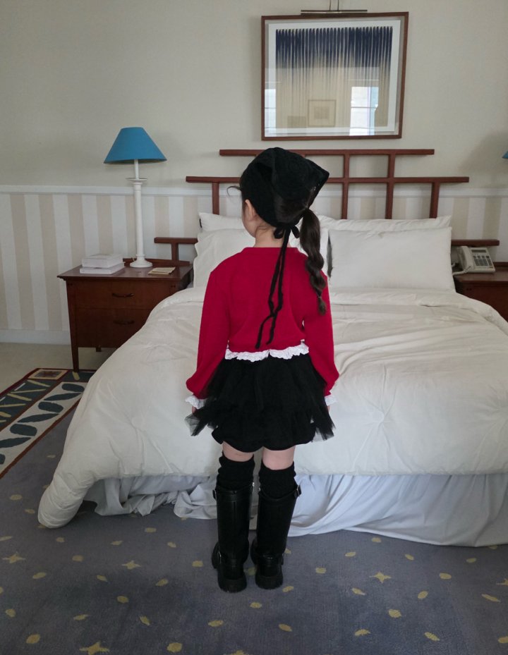 Comma - Korean Children Fashion - #childofig - Frill Cardigan - 11