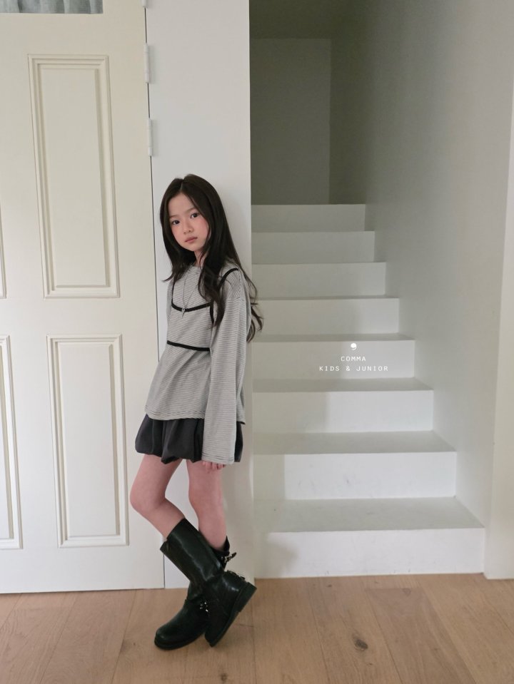 Comma - Korean Children Fashion - #childofig - Bustier Tee - 3