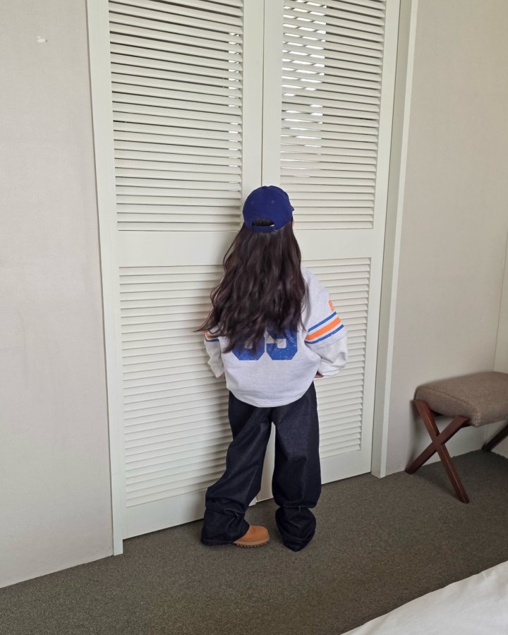 Comma - Korean Children Fashion - #childofig - Roll Up Belt Denim Pants - 9