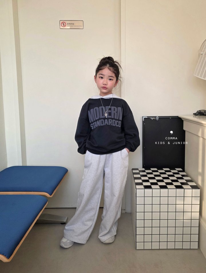 Comma - Korean Children Fashion - #childofig - Color-Block Hoodie - 7