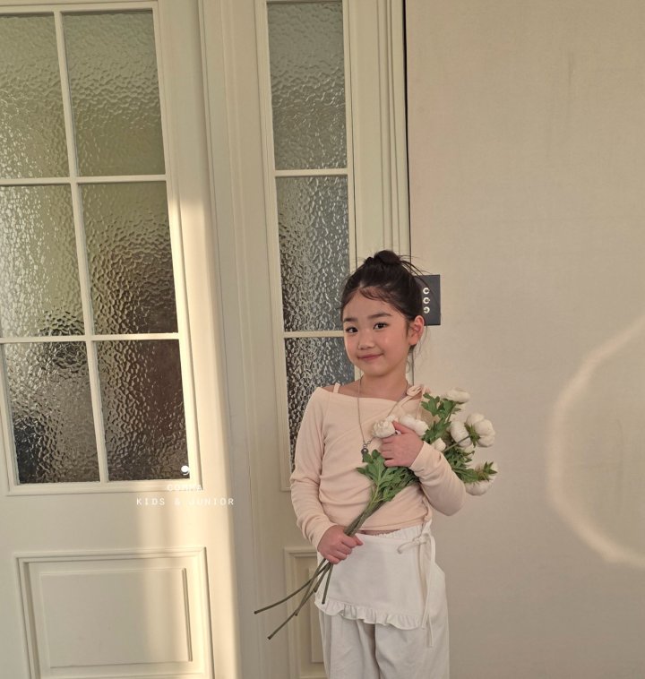 Comma - Korean Children Fashion - #childofig - Wrap Tie Tee - 5