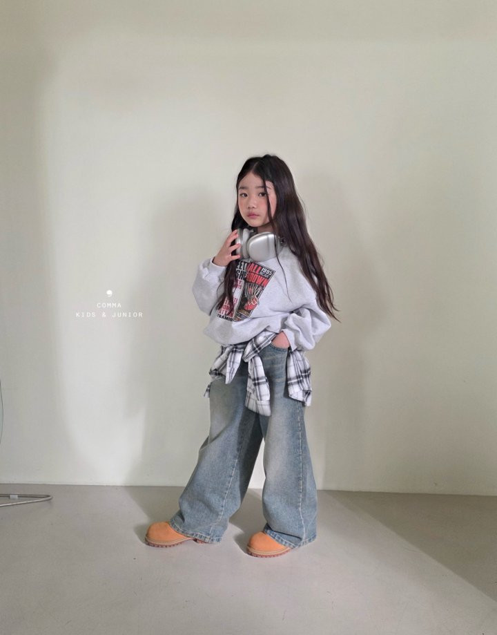 Comma - Korean Children Fashion - #childofig - Street Ball Sweatshirt
