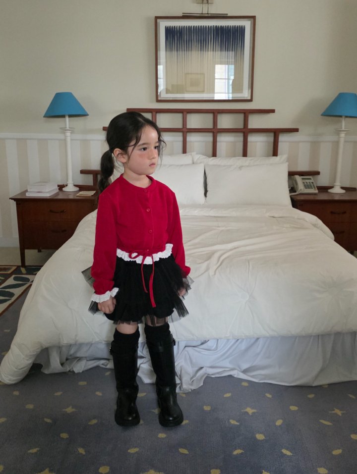 Comma - Korean Children Fashion - #childrensboutique - Frill Cardigan - 12