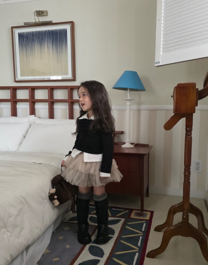Comma - Korean Children Fashion - #childrensboutique - Tutu Skirt Pants - 4