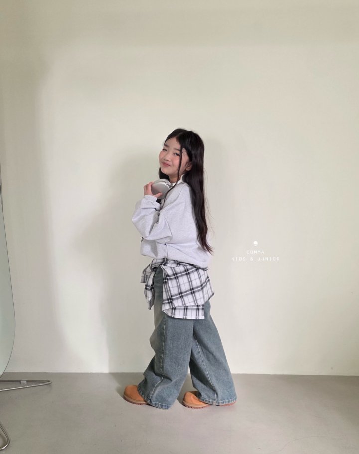 Comma - Korean Children Fashion - #designkidswear - Street Ball Sweatshirt - 3