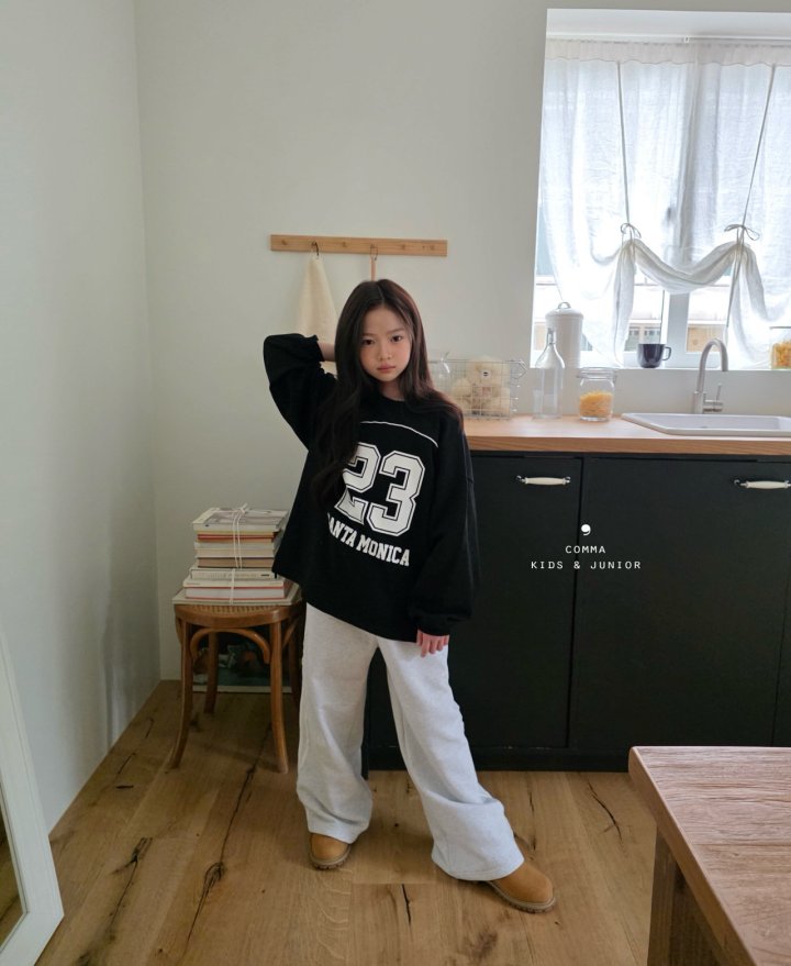 Comma - Korean Children Fashion - #discoveringself - Stripe Number Tee - 6