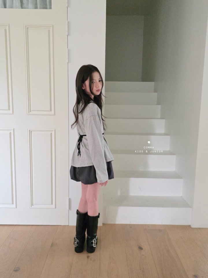 Comma - Korean Children Fashion - #discoveringself - Bustier Tee - 6